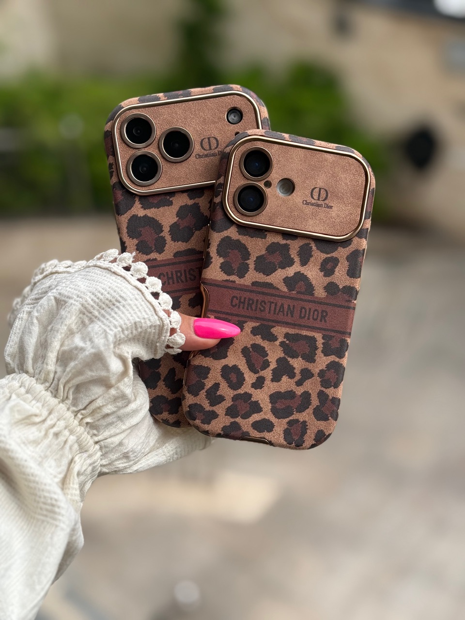 f85656 قاب Dior Leopard - Image 1